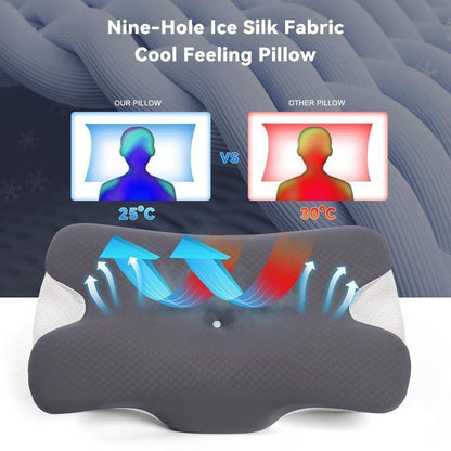 Cooling Memory Foam Neck Support Pillow
