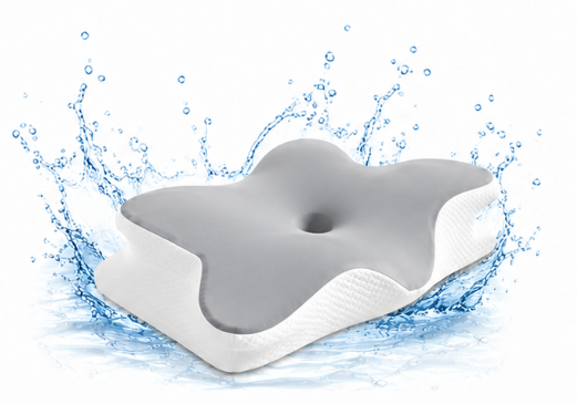 Cooling Memory Foam Neck Support Pillow